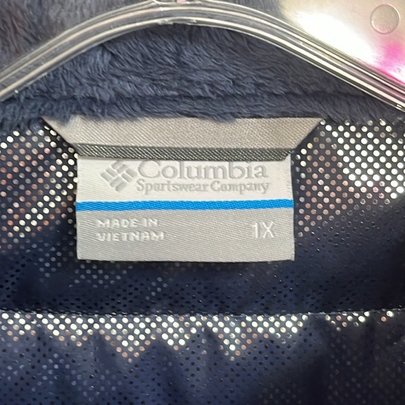 Columbia Insulated Thermal Floral Print Vest Size 1X - Picture 3 of 9